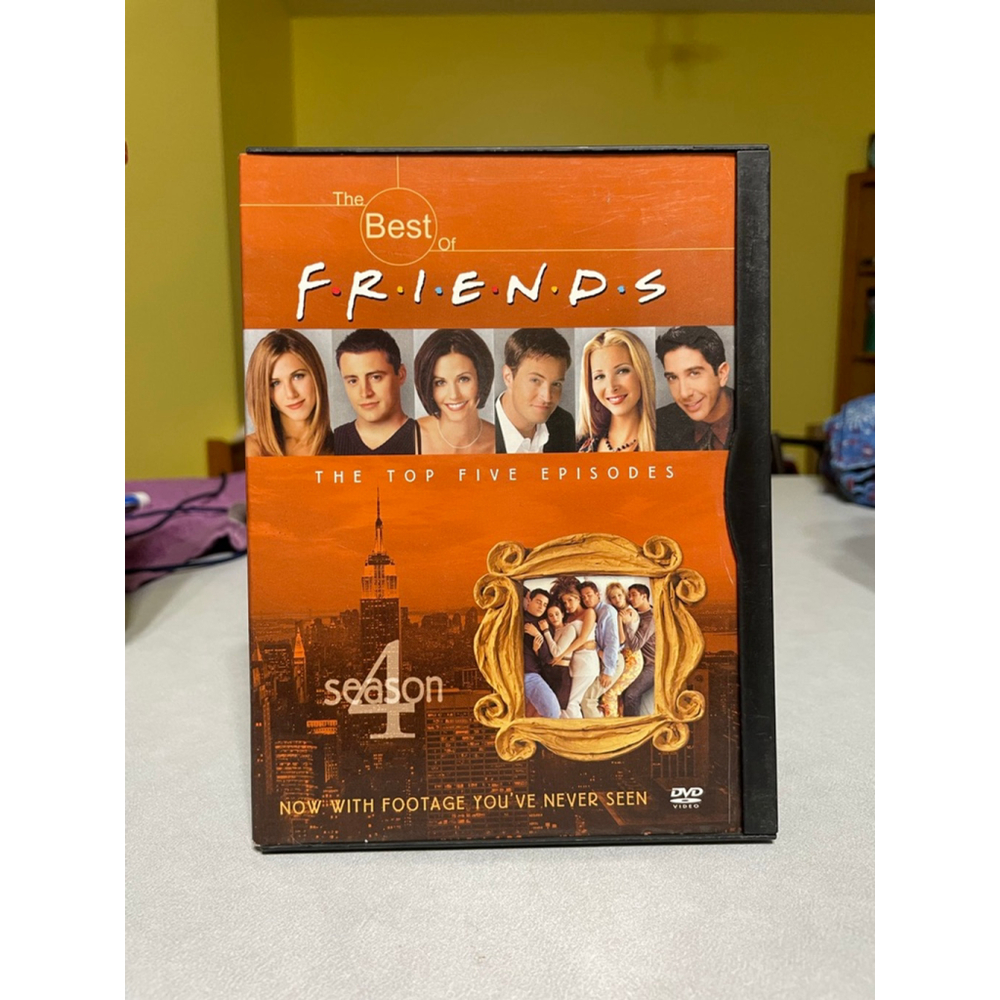 Friends Season 4 DVD - Orange - Warner Home Video -